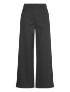 Suiting Trousers Bottoms Trousers Wide Leg Grey Weekday