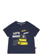 Lwtasi 200 - T-Shirt S/S Tops T-shirts Short-sleeved Navy LEGO Kidswea...