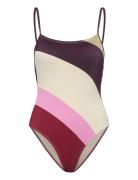 Blacca Euna Swimsuit Uimapuku Uima-asut Pink Becksöndergaard