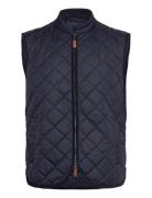 Teddy Quilted Vest Liivi Navy Morris