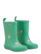 Wellies W. Aop Shoes Rubberboots High Rubberboots Green CeLaVi