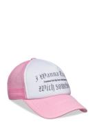 I Wanna Trance Accessories Headwear Caps Pink Pica Pica