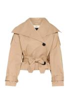 Umayaiw Short Trench Trenssi Takki Beige InWear