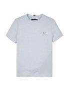 Essential Cotton Reg Tee Ss Tops T-shirts Short-sleeved Grey Tommy Hil...