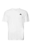 Club Tee Sport T-shirts Short-sleeved White Adidas Tennis