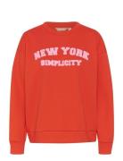 Cuchira Charlie Sweatshirt Tops Sweat-shirts & Hoodies Sweat-shirts Re...