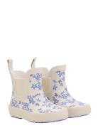 Wellies Short - Aop Kumisaappaat Beige CeLaVi