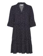 Edasz Dress Polvipituinen Mekko Navy Saint Tropez