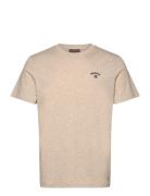 Morris Jersey Tee Designers T-shirts Short-sleeved Beige Morris