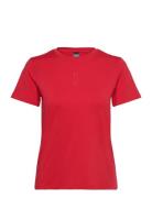 Elemental Tee 2.0 Sport T-shirts & Tops Short-sleeved Red Johaug