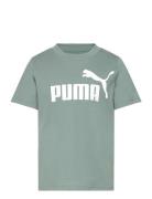 Ess No. 1 Logo Tee B Tops T-shirts Short-sleeved Green PUMA