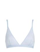 Triangle Lingerie Bras & Tops Soft Bras Bralette Blue Tommy Hilfiger