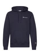 Hooded Sweatshirt Tops Sweat-shirts & Hoodies Hoodies Navy Champion