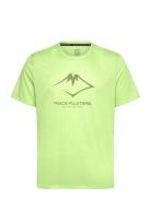 Fujitrail Logo Ss Top Sport T-shirts Short-sleeved Green Asics