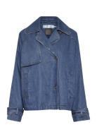 Mableiw Minona Short Coat Farkkutakki Denimtakki Blue InWear