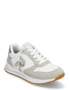 Rieker Ladies Shoes W2401-80 White Matalavartiset Sneakerit Tennarit W...