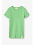 Plain Tee Ss Tops T-shirts Short-sleeved Green MarMar Copenhagen