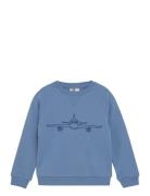 Sweatshirt Tops Sweat-shirts & Hoodies Sweat-shirts Blue En Fant