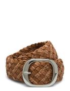 Mix Braided Rochel Belt Vyö Brown Becksöndergaard