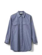 Elynsw Shirt Tops Shirts Long-sleeved Blue Sofie Schnoor