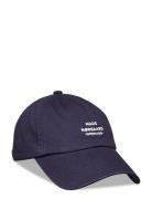 Soft Twill Cash Cap Accessories Headwear Caps Navy Mads Nørgaard