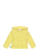 Knitwear Jacket Tops Knitwear Cardigans Yellow Boboli