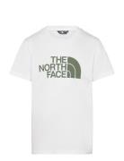 B S/S Easy Tee Tops T-shirts Short-sleeved White The North Face