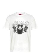 Durro Tops T-shirts Short-sleeved White HUGO