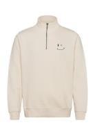 Patrick Half-Zip Sweatshirt Tops Sweat-shirts & Hoodies Sweat-shirts B...