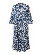 Manitzan Polvipituinen Mekko Blue Masai