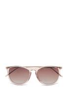 Vanille Sunglasses Crystal Brown/Gold Aurinkolasit Pink Pilgrim