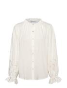 Srdemi Shirt Tops Shirts Long-sleeved White Soft Rebels