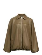 Objselma Lo L/S Bomber Jacket 138 Bombertakki Khaki Green Object