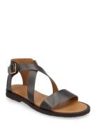 Sandals - Flat - Open Toe - Op Matalapohjaiset Sandaalit Black ANGULUS