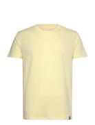 Organic Thor Tee Tops T-shirts Short-sleeved Yellow Mads Nørgaard