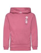 Surf Feeling Hoodie Terry Tops Sweat-shirts & Hoodies Hoodies Pink Rox...