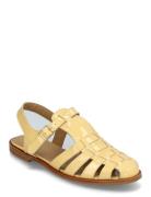 Sandals - Flat - Closed Toe - Op Matalapohjaiset Sandaalit Yellow ANGU...