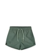 Aiden Printed Board Shorts Uimashortsit Green Liewood