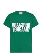 Single Organic Trenda P Tee Tops T-shirts & Tops Short-sleeved Green M...