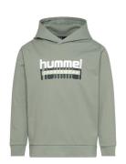 Hmltukas Hoodie Tops Sweat-shirts & Hoodies Hoodies Green Hummel