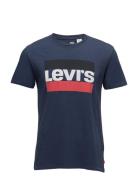 Sportswear Logo Graphic 84 Spo Tops T-shirts Short-sleeved Navy Levi's...