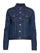 Original Trucker Clean Dark Au Farkkutakki Denimtakki Blue Levi's®