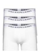 Stretch Cotton Trunk 3-Pack Bokserit White Polo Ralph Lauren