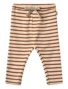 Jersey Pants Manfred Bottoms Leggings Beige Wheat