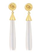 The Coquille St Drop Studs- Gold Accessories Jewellery Earrings Studs ...