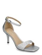 Jaida Heeled Sandal Korolliset Sandaalit Silver Michael Kors