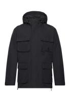 Sansome Utility Jkt Jet Black Vuorillinen Takki Topattu Takki Black Le...