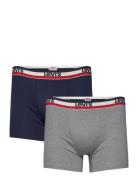 Levis Men Spw Logo Boxer Brief Org 2P Bokserit Multi/patterned Levi's®