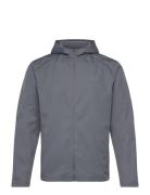 Ua Launch Hooded Jacket Sport Sport Jackets Grey Under Armour