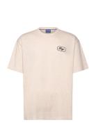 Nampie Tops T-shirts Short-sleeved Cream HUGO BLUE